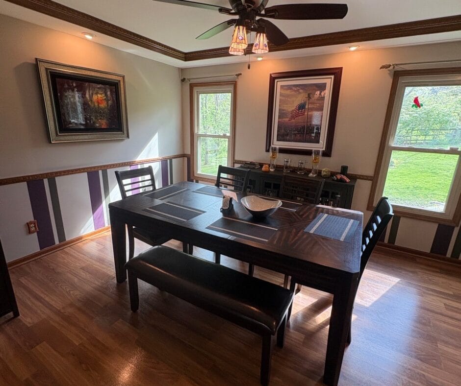 Clean Dinning Room